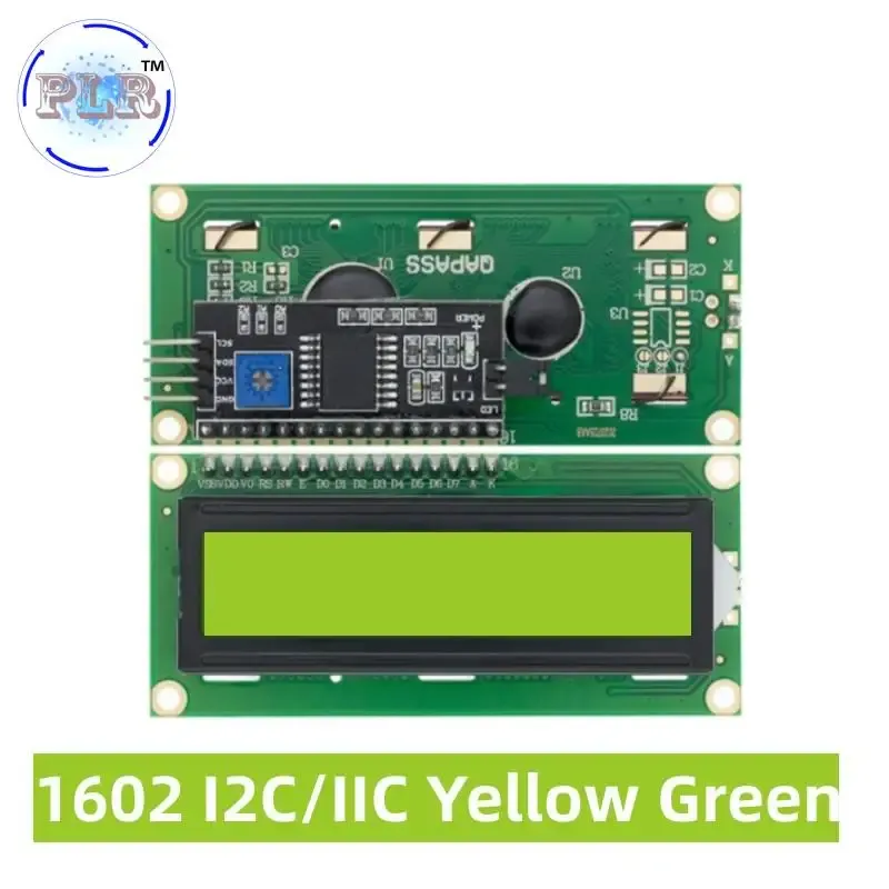 Módulo LCD Tela verde azul para Arduino 0802 1602 2004 12864 caractere LCD UNO R3 Mega2560 Display PCF8574T IIC I2C Interface