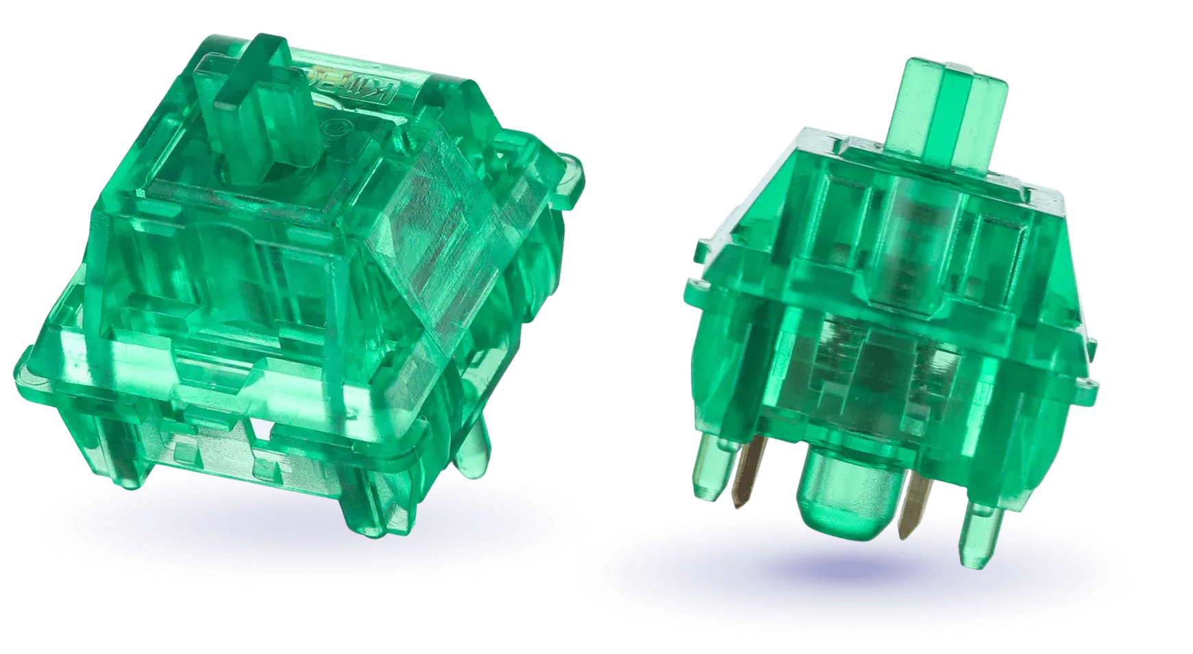 Accessoires 35 stks Kiiboom Emerald Switches 48G 5Pins Lineaire mechanische schakelaars voor hete verwisselbare mechanische toetsenbord