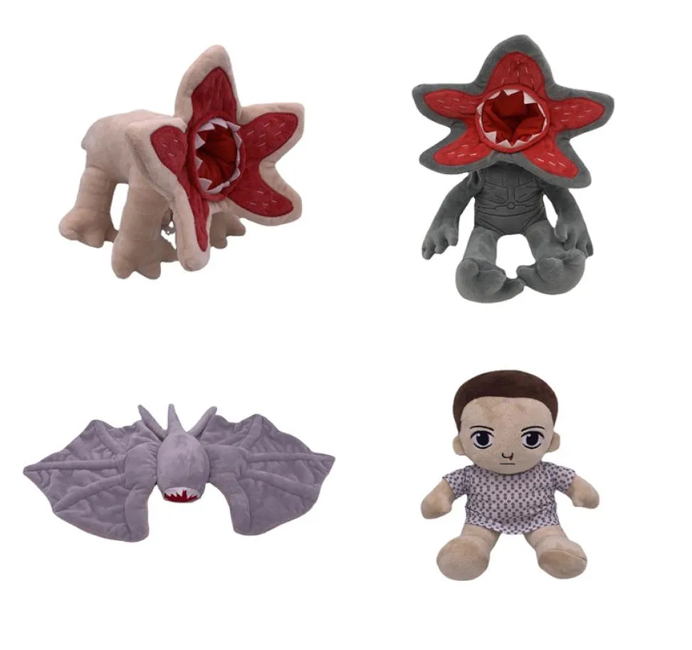 Stranger Things demogorgon peluş oyuncaklar piranha bebek yarasa peluş hayvanlar çocuk tatil hediyesi7909044