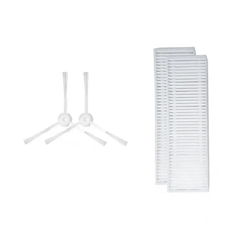 Lot de 8 filtres HEPA for brosse latérale, compatibles avec Rowenta Tefal Explorer X-Plorer Serie 60 RR7455 RR7447WH Robot Aspirateur Pièces détachées Accessoires