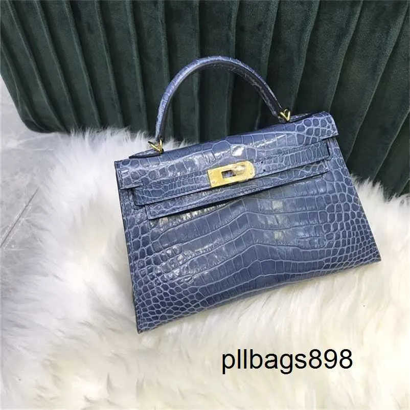 Handbag Crocodile Leather 7A Quality Women women real wax5KUVO9MD