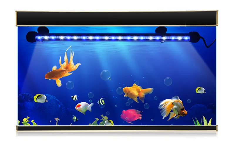 RGB LED Aquarium Light Bar IP68 Waterproof Submersible Fish Tank Light ...