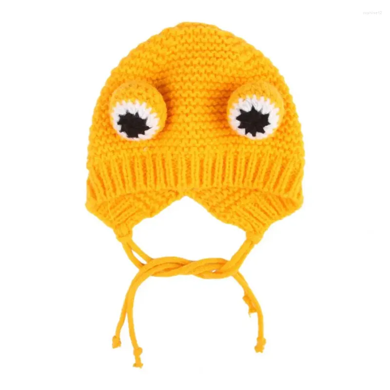 Dog Apparel Winter Pet Hat Cute Cartoon Knitted Decoration For Dogs Cats Party Po Props Accessories Weather