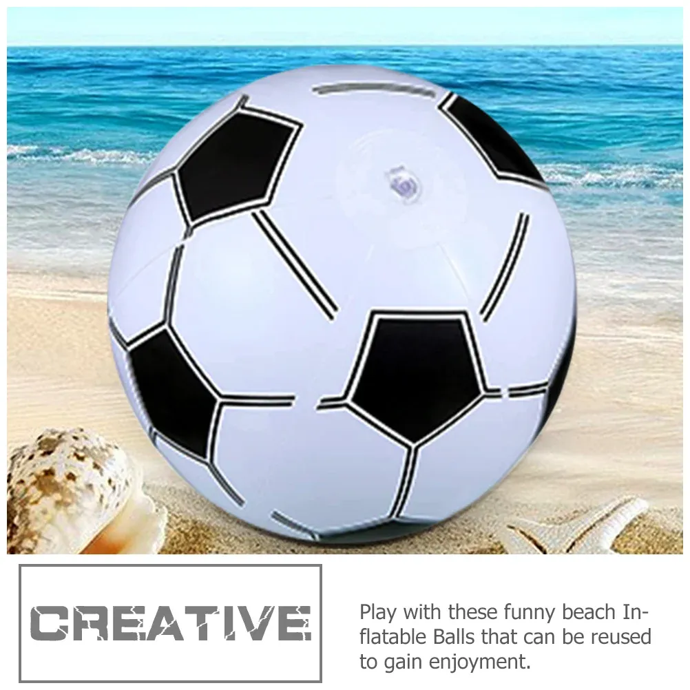 3pcs balles de plage gonflables enfants balles de football gonflables