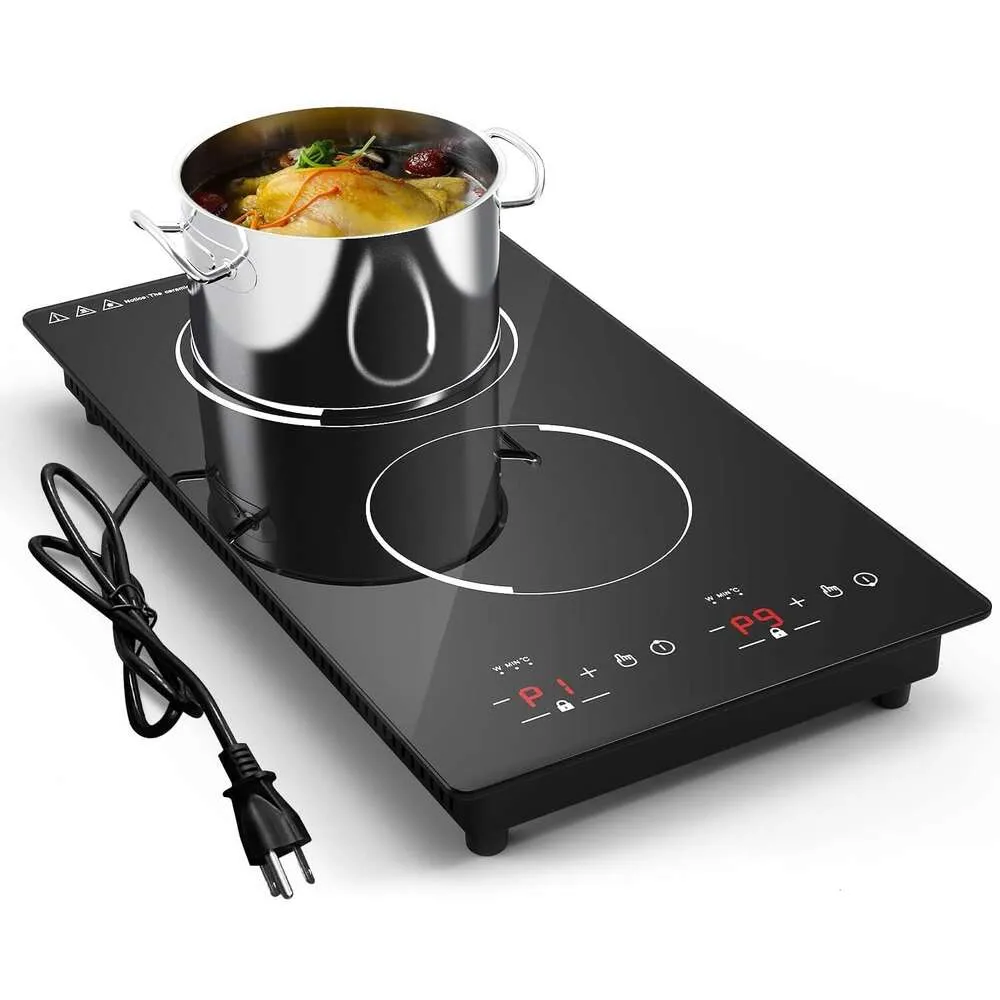 Electric Cooktop Portable Best Two Burner Induction Cooktop