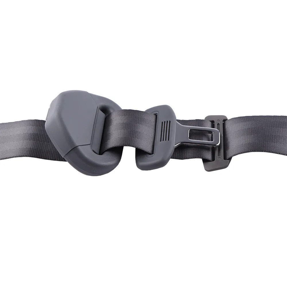 Universal 3-Point Retractable Seat Belt Kit – Adjustable, Quick Release – Driver/Passenger – 1 Belt With Hardware - View #2