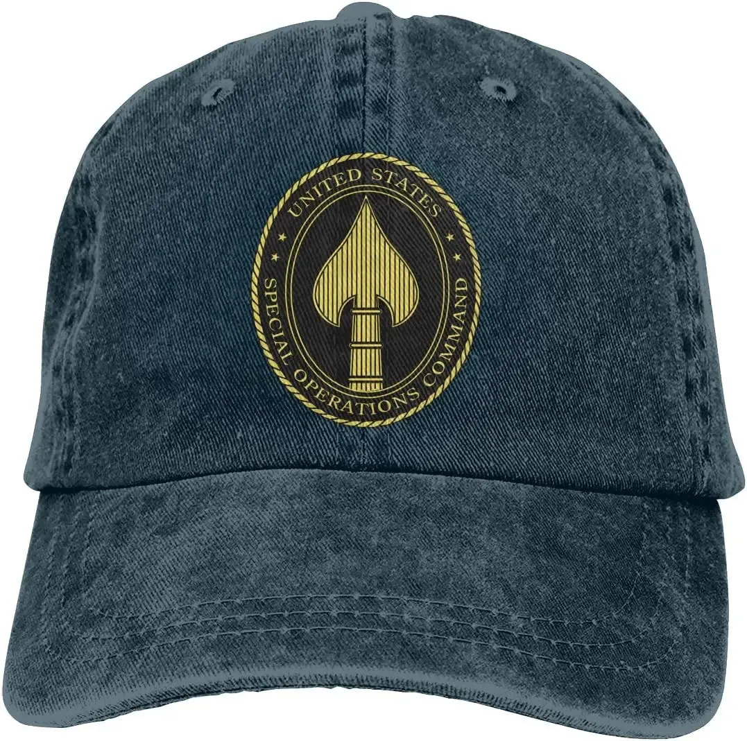 United States Special Operations Command Hat Baseball Cap de baseball Denim Hat Camilier Cap 240407