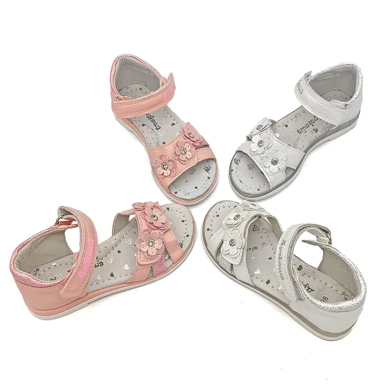 Sneakers Nowe przybycie 1 -Pair Flower Girl for Orthopeedic Ark Sandals Sandały Dzieci Modne Buty