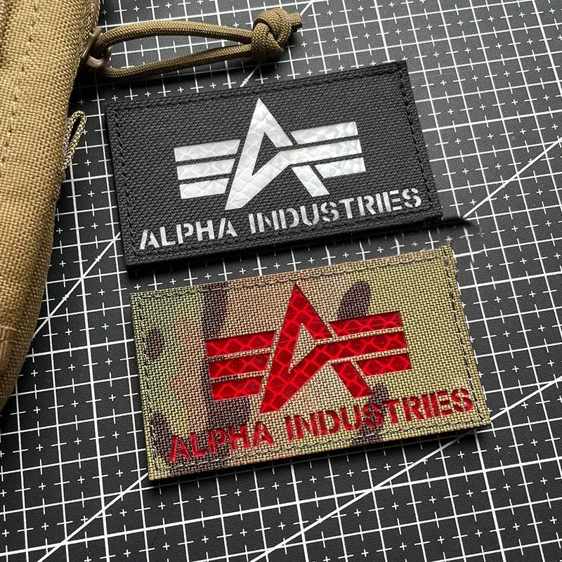 Alpha industries badges best sale