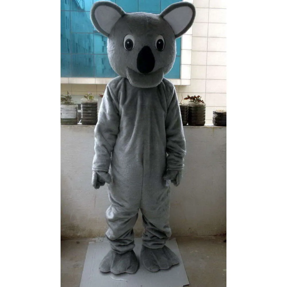 Costumi di mascotte in schiuma Koala orso cartone animato peluche abito di fantasia natalizio di Halloween costume da mascotte