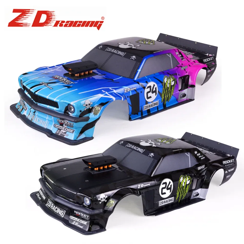 ZD Racing 1/7 EX07 RC Electric Hypercar Body Shell Plastic PC 8572