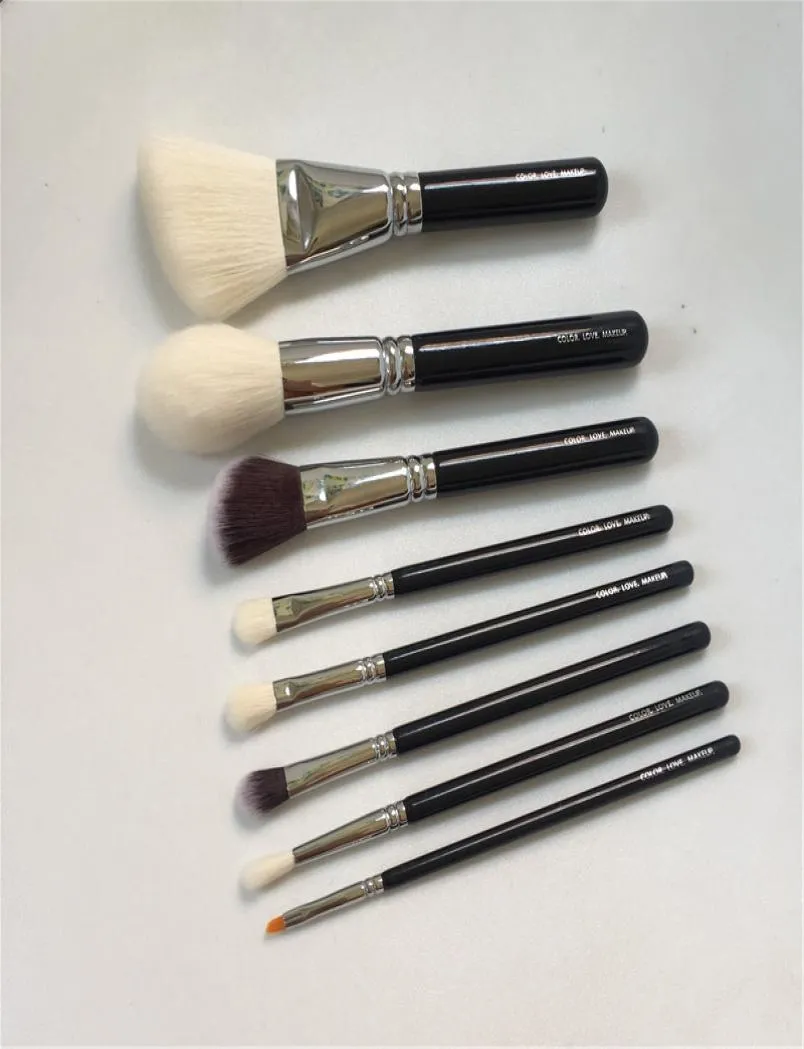 ZE Makeup Brushes 100 Luxe Face Finish 101 Definer 128 Cream Cheek 232 Eye Shader 227 Eyeshadow 224 Crease Liner Beauty Blending C9011876