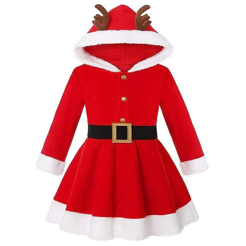 christmas dress 14 Red Elk Baby Hoodie For Girls Youth... From Qiyuan06, $11.09 christmas dress