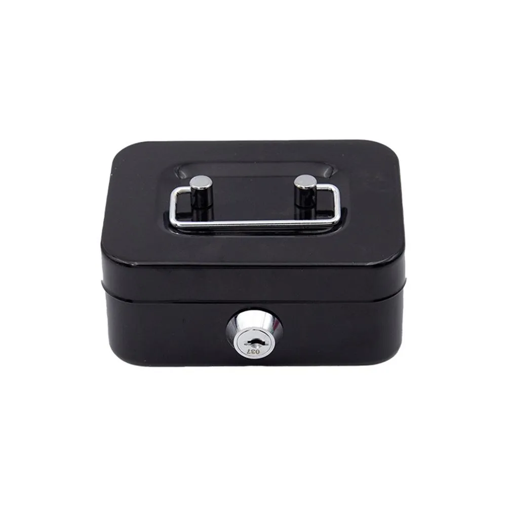 thumbnail image 2 of Safe Box Safe Lock Box - Large Capacity Mini Cash Box 2 of 13