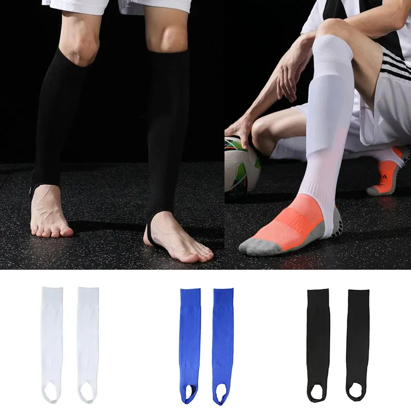 Long-style Soccer Football Shin Guard Teens Socks Pads Professional Shields Legging Shinguards Sleeves Protective Gear