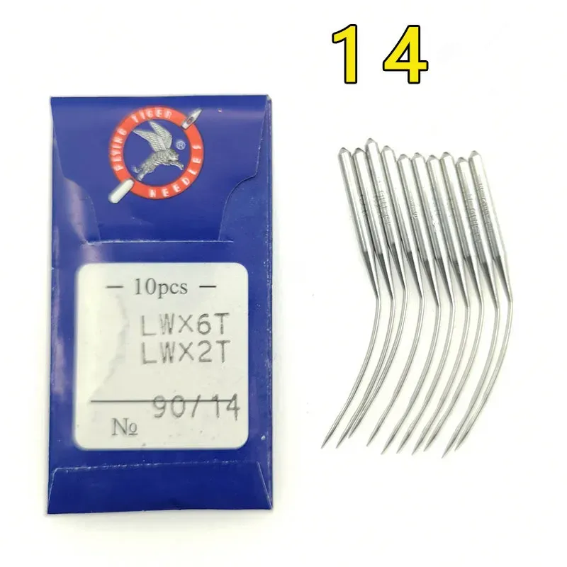 10st Flying Tiger LW*6T Portable Silver Metal BlindStitch Sewing Machine Needles