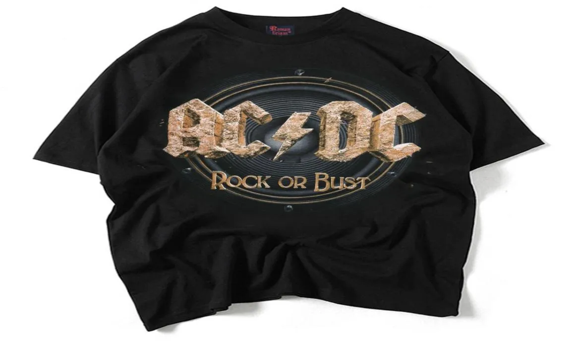 Modna nowa koszula T -Shirt krótkie rękawy męskie TEE TEE DRITR ACDC BAWEŁY TSSHIRTS MĘŻCZYZN 3D Odzież 3D Odzież plus rozmiar M3XL ROC1328894