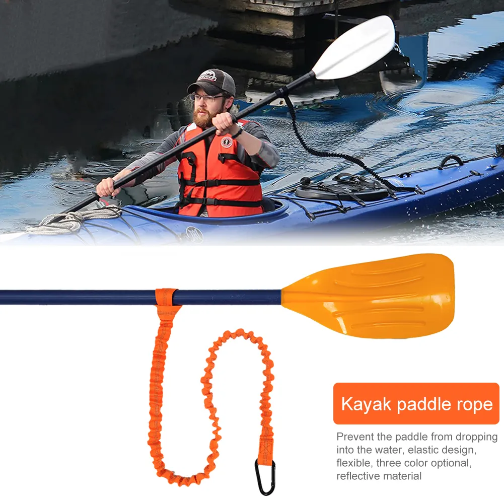 Wholesale Elastic Kayak Paddle Leash 100cm Adjustable & Stretchable Fishing  Rod Coiled Lanyard With Hook Durable Rowing Boat Accessory 2024 From  Homepro18 Supplier, $3.63 | DHgate.Com