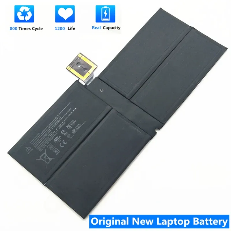 بطاريات CSMHY جديدة G3HTA038H DYNM02 بطارية الكمبيوتر المحمول لـ Microsoft Surface Pro 5 1796 Series Tablet 7.57V 45WH/5940MAH