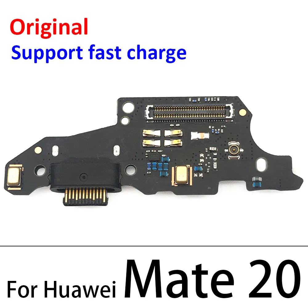 Station De Charge Flat Flex Pour Huawei Honor 10 - Connecteur Micro, Noir, Neuve