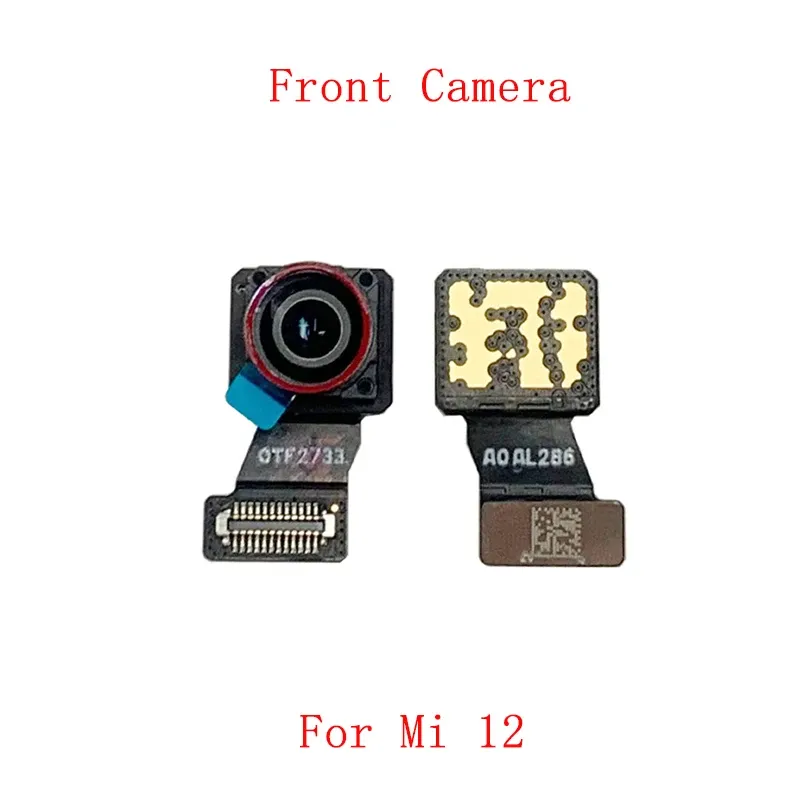 Câble flexible de la caméra avant arrière arrière d'origine pour Xiaomi Mi 12 Pro Main Big Big Small Camera Module Remplacement des pièces de remplacement