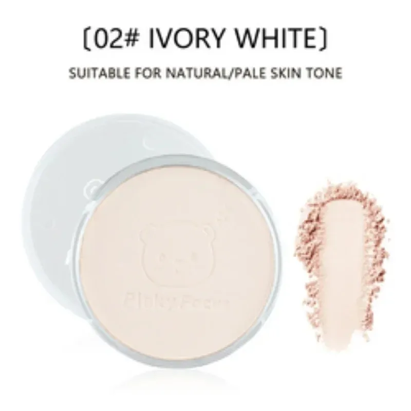 Poudre en vrac hydratant le contrôle de l'huile durable Make Up Powder Brighning Corceler légèrement des cosmétiques de visage imperméable respirant