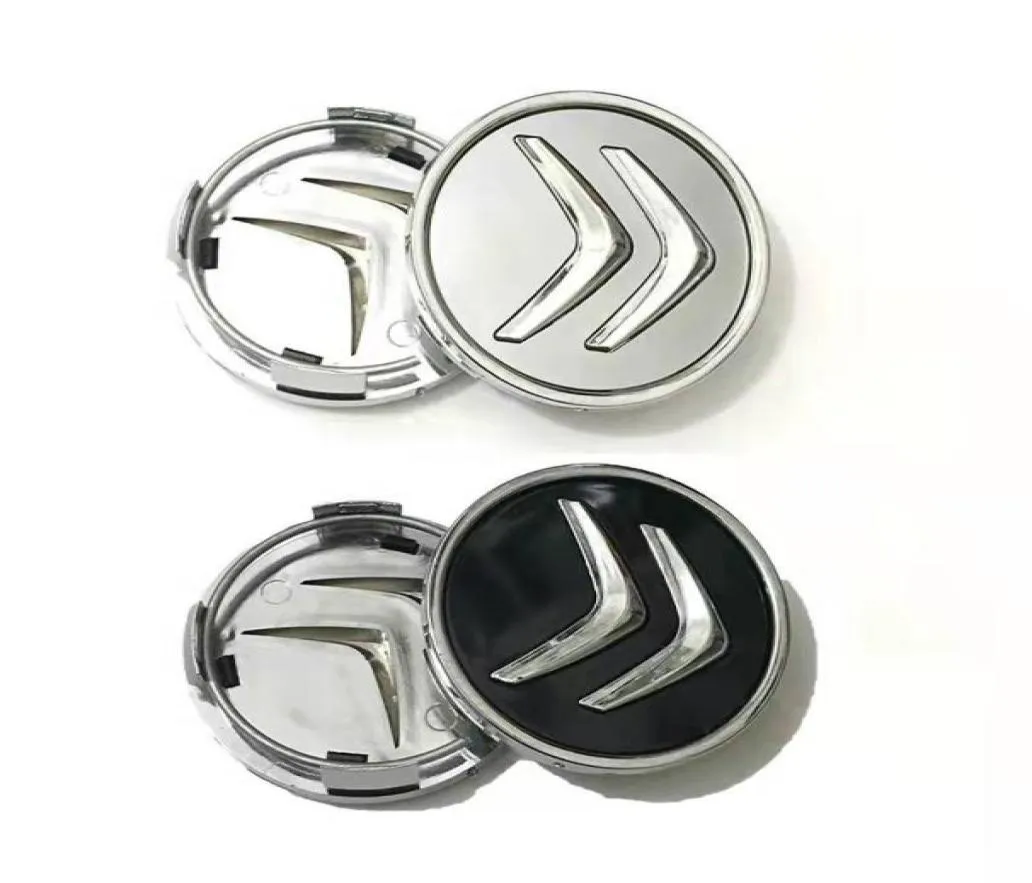 4st 60mm för Citroen Car Wheel Cap HubCap Cover C4 Picasso C3 Berlingo C5 X7 C2 C1 DS3 ZX XSARA C8 DS DS4 Auto Logo Rim Accessori3922237