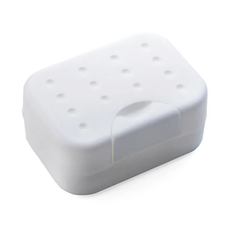 Caja de jabón portátil Caja de jabón impermeable para fugas Caja de jabón con contenedor de jabón de tapa para cocina accesorios para el baño de cocina