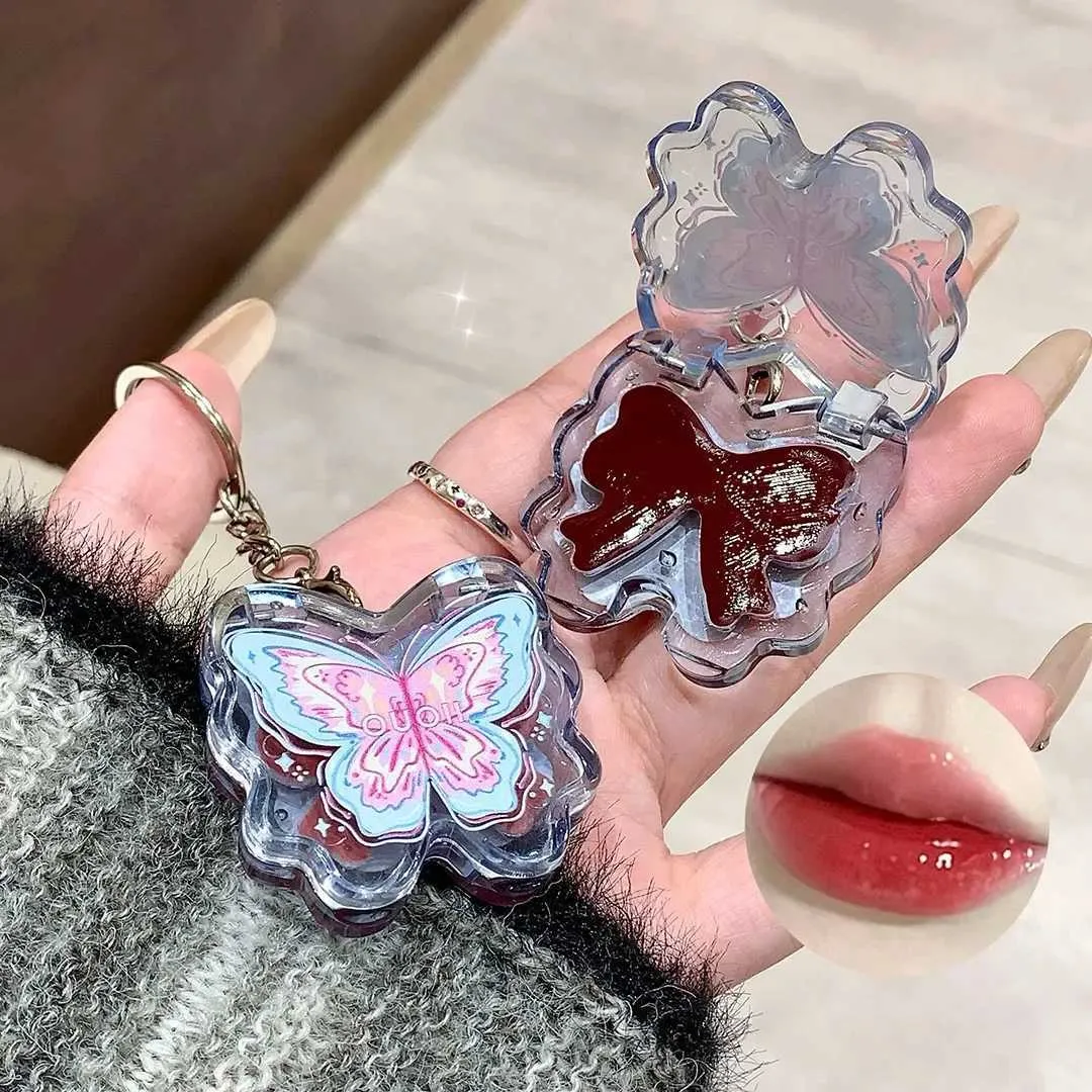ドウセイカレシ　ButterflyLip Butterfly Gloss セット 3 PC CLAIRE'S LIP GLOSS SET BUTTERFLY BUTTERFLIES GIFT STOCKING