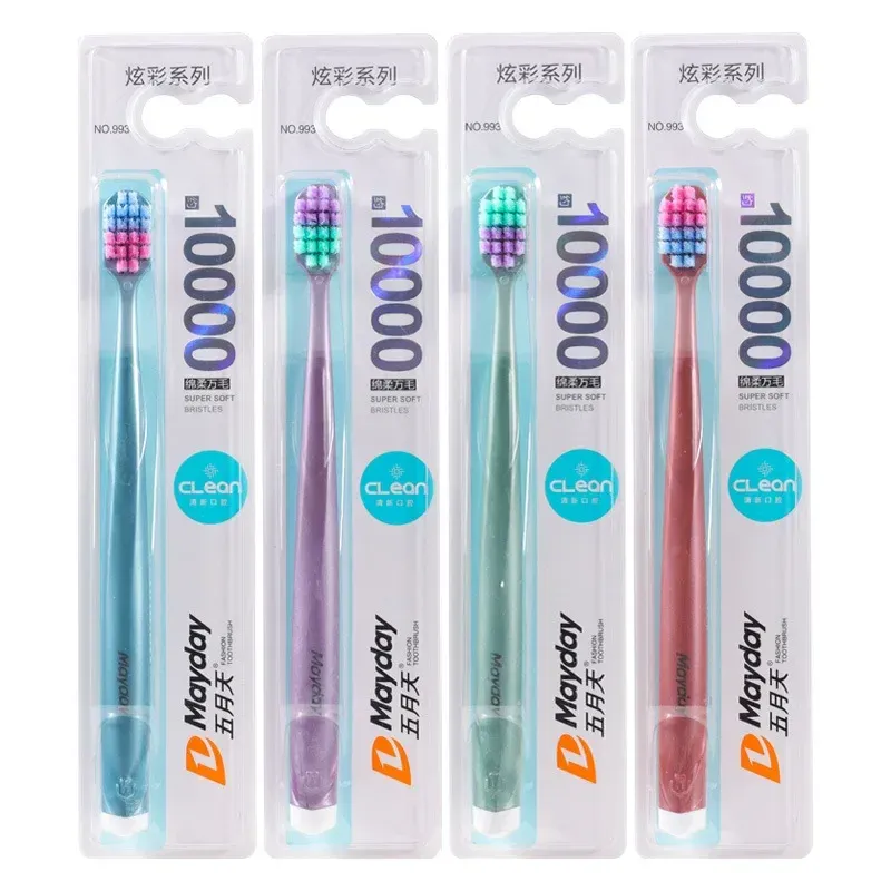 Ultra-fine Soft Hair Eco Friendly Toothbrush Portable Travel Tooth Brush With Box Soft Fiber Nano Toothbrush Oral Hygiene Carefor portable travel toothbrush