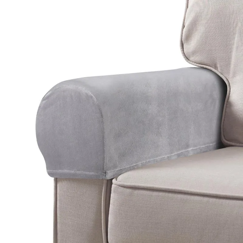 Coperture per sedie da 2 pezzi divano universale bracciolo per sedie protettori elastici