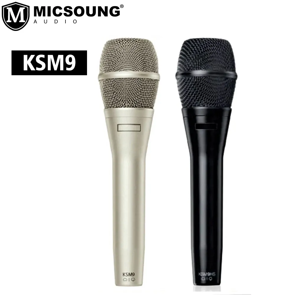 Microphones KSM9 Professional Vocal Microphone KSM9HS KSM9SL KSM9CGダイナミックワイヤードハンドヘルドカーディオイドマイクカラオケゲームPC
