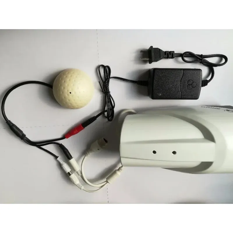 CCTV Security Sruveillance Microphone Audio Pickup Device Hög känslighet DC12V Ljudövervakning Ljud lyssningsenhet