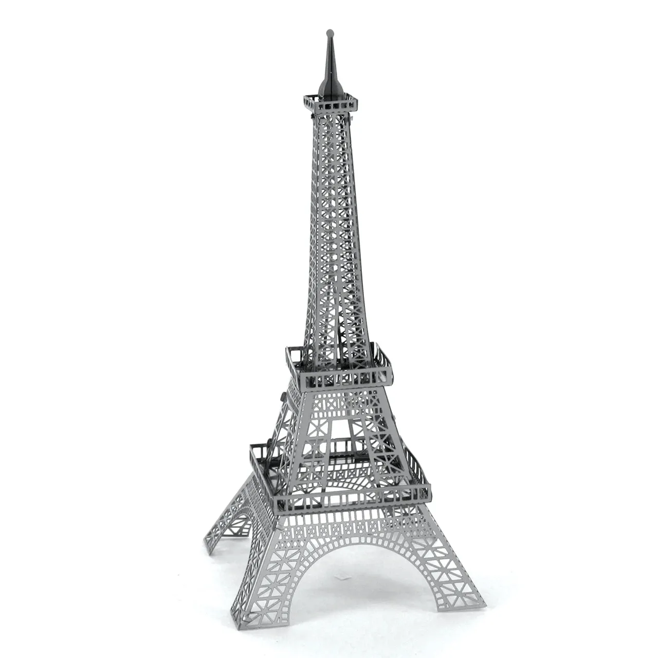 Torre Eiffel 3D Metal puzzle kit kits fai -da -te tagliare puzzle giocattolo azzurro per bambini