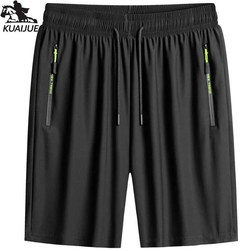 Shorts masculinos shorts masculinos 6xl 7xl 8xl verão novo shorts masculinos calças de seda de seda gelo