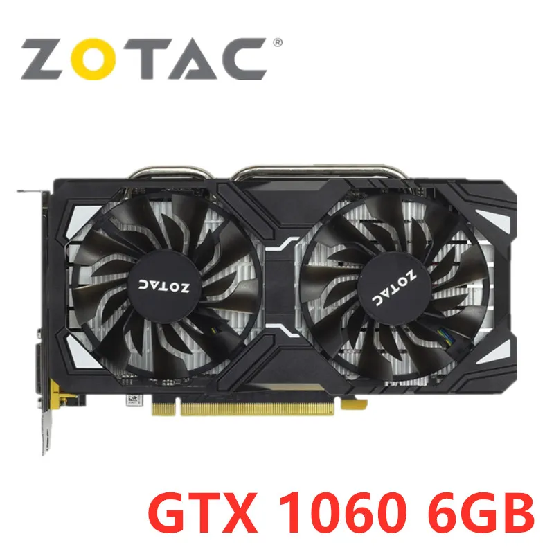ZOTAC NVIDIA GeForce GTX 1060 6GB GDDR5 Graphics Card for Desktop