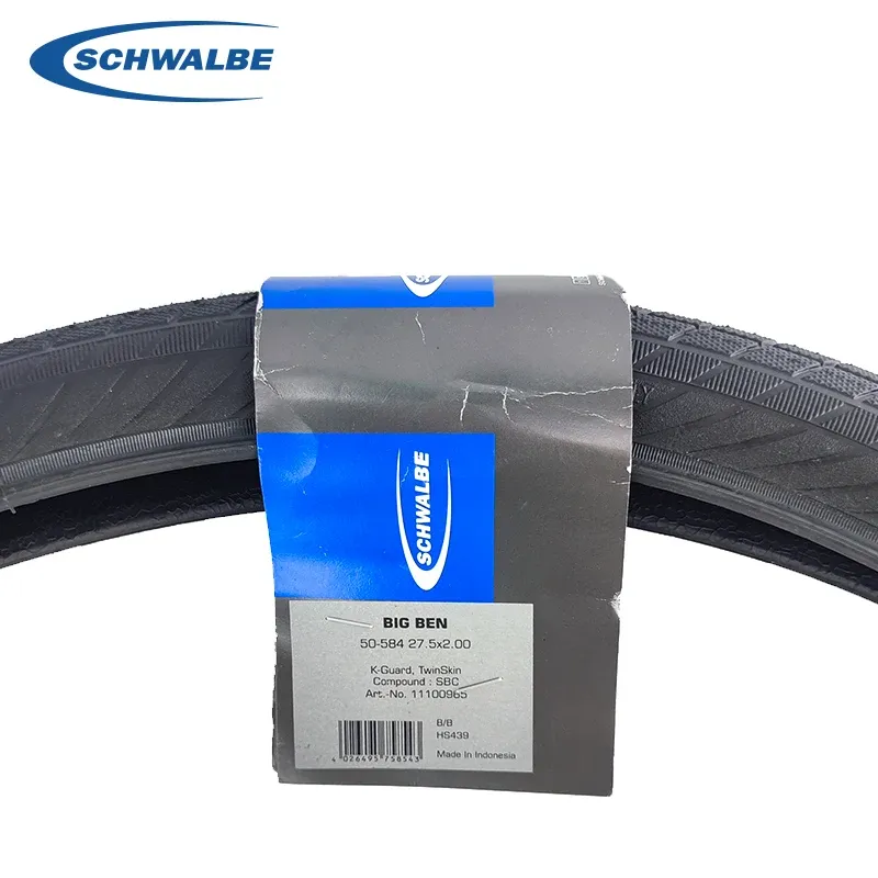 Schwalbe Big Ben 27.5 pulgadas 27.5x2.00 50-584 Bicicleta neumático K-Guard Nivel 3 An Reino externo de la ciudad con cable de acero anti-Punteo