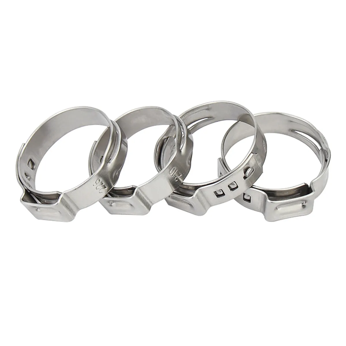 304 Stainless Steel Single Ear Strong Water Pipe Clamp