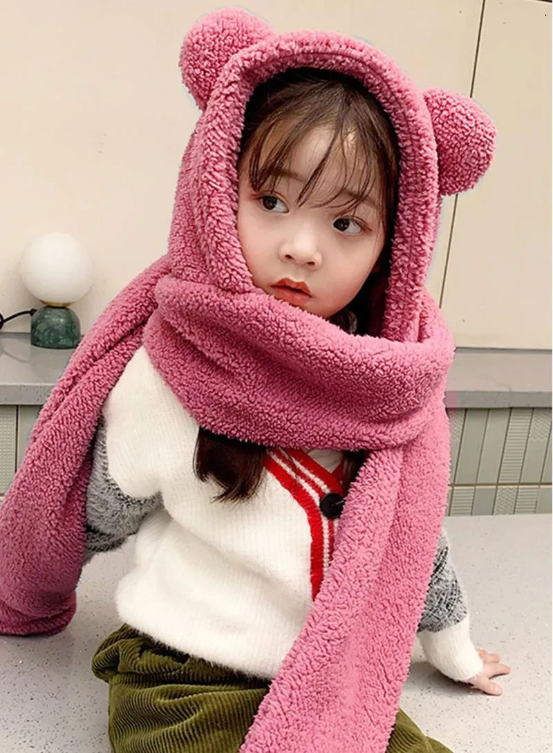 Sweet cute bear ears hat scarf glove♡ Amazon.com: Kawaii Cute Bear Ear Hat Scarf Glove Set Winter