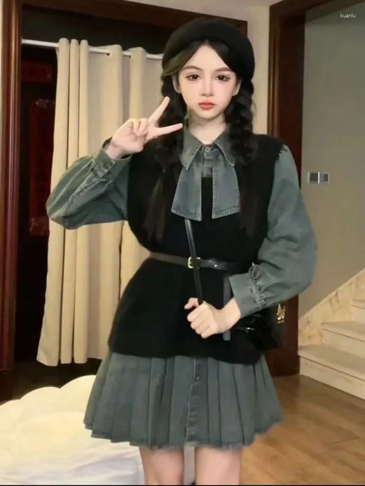 Casual Black Polyester A-Line Floor-Length Dress for Juniors with Hooded  Collar and Sash Decoration from Dhgate Basic & Casual Dresses - price 57.32