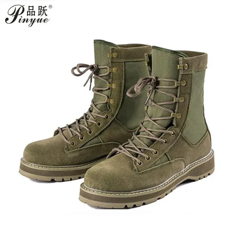 BOTAS TAMANHO 3545 COMBAT BLACK BOTAS US Exército Green Botas Militares Militares Tactical Botas de Botas de Bair Botas de Combate