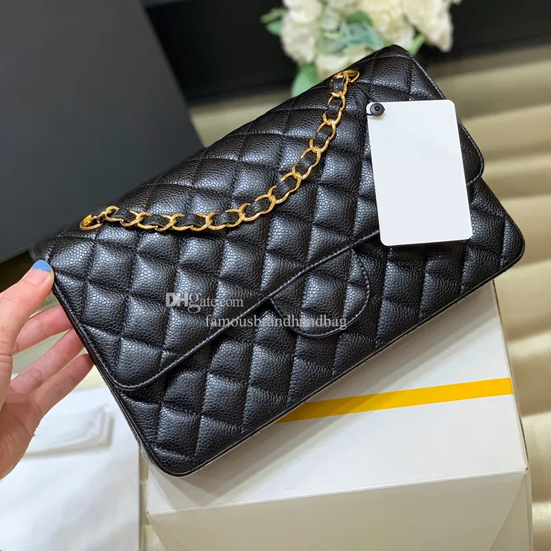 حقيبة حقيبة الكتف مصمم نساء حقيبة اليد كافيار رفرف حقيبة 10A مرآة المصمم حقيبة Crossbody Bag مع صندوق C001