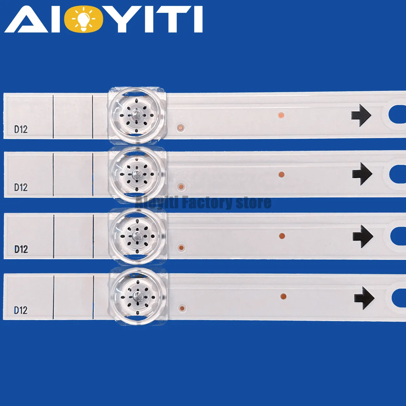 Bandes de rétro-éclairage LED pour Hissense H55B7100UK H55B7100 H55B7300 H55B7300UK HD550V1U51-T0L4 CRH-BX55V1U513030T04128CL-REV1.1