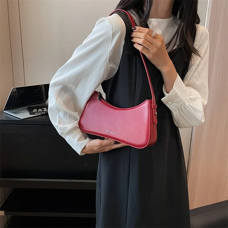 Women's Shoulder Tote Bag – Hobo Handbag With 2 Straps, Trendy Y2K
