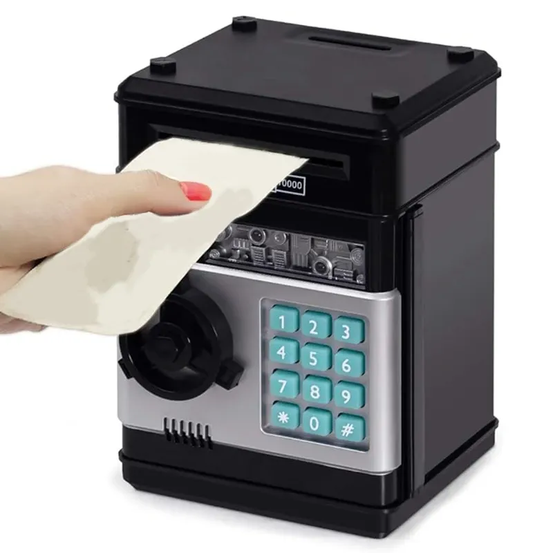 Atm piggy bank on sale