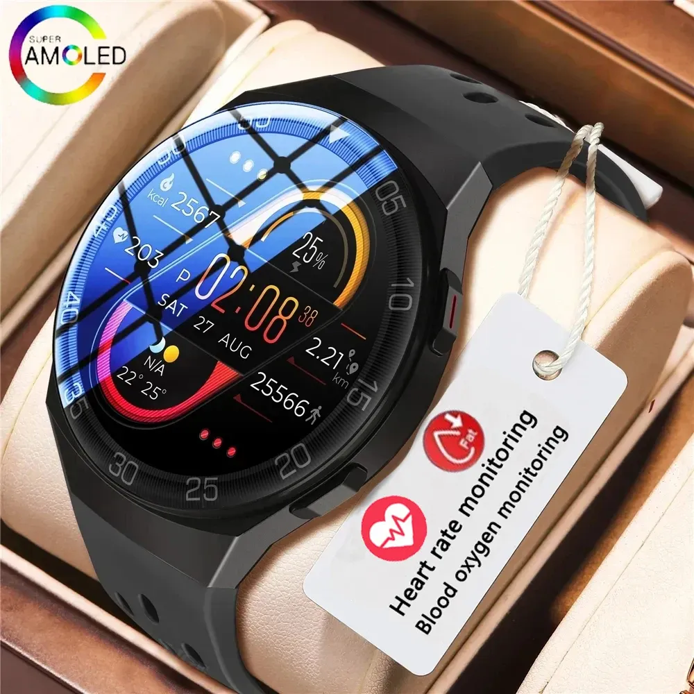 Watches 2023 New Men's Smart Watch Health Monitoring 1.39 HD AMOLED Bluetooth Calling Bluetooth Music 100+Sports Mode Women's SmartWatch