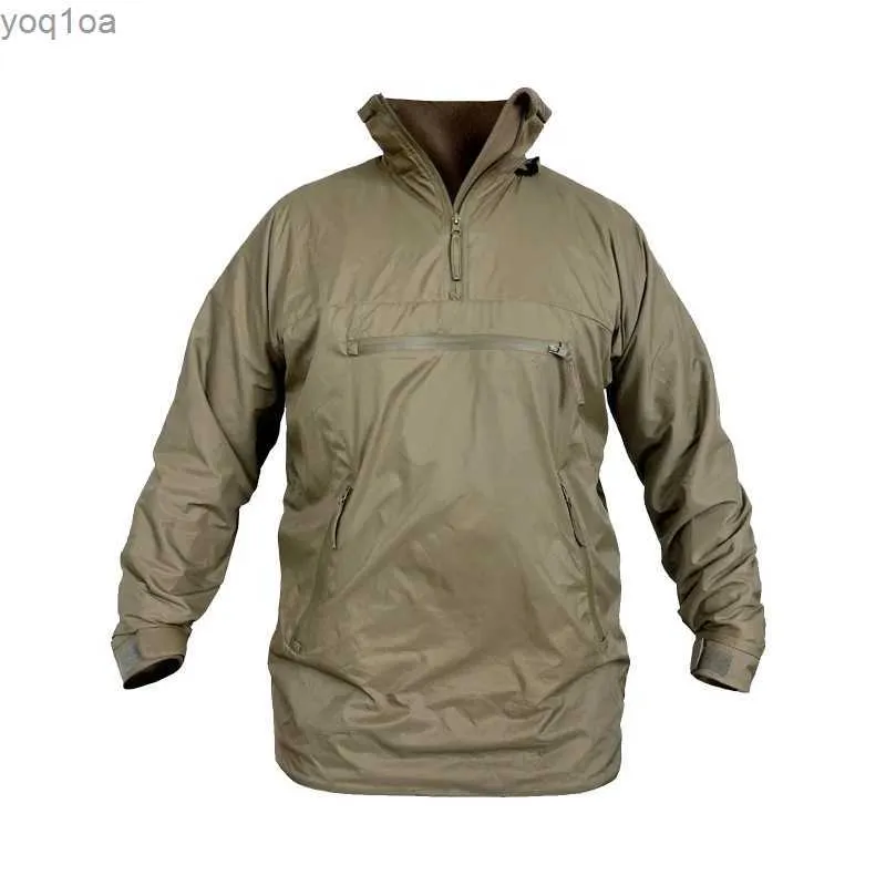 Jackets masculinos do exército britânico PC Smock Pullover Fleece Indoor e Outdoor Hot Jackets Trench Coat British Military Vindas e Equipamento de Proteção Fria