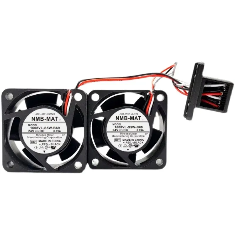 Nouveau ventilateur de refroidissement du CPU pour 1608VL-S5W-B69 A90L-0001-0575 # A / # B 24V 0.09A pour FanUC Fan 9WF0424H6504