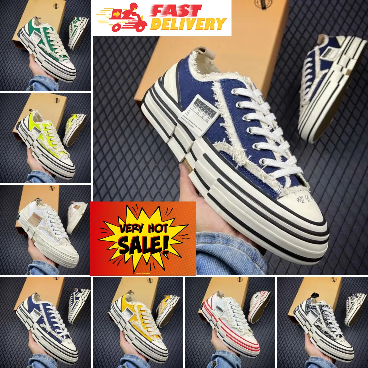 Versatile Canvas Sneakers: Style Unisex Vulcanized Lace-Ups Open Back  Slippers, Comfortable Casual Shoes GAI Quality, Low Price