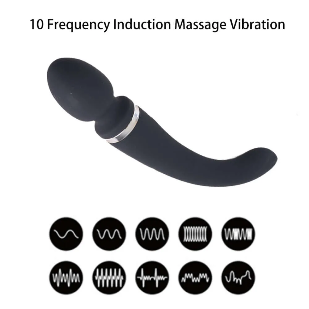 10 vitesses induction AV Magic Wand Vibrator Stimulateur G Spot Clitoris Massageur bien-être érotique Toys sexy pour femmes Produit adulte